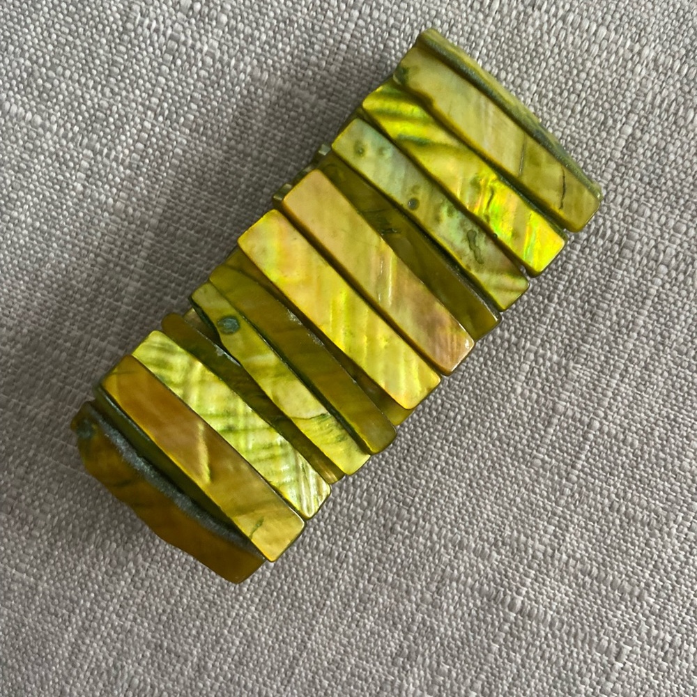 Green bracelet